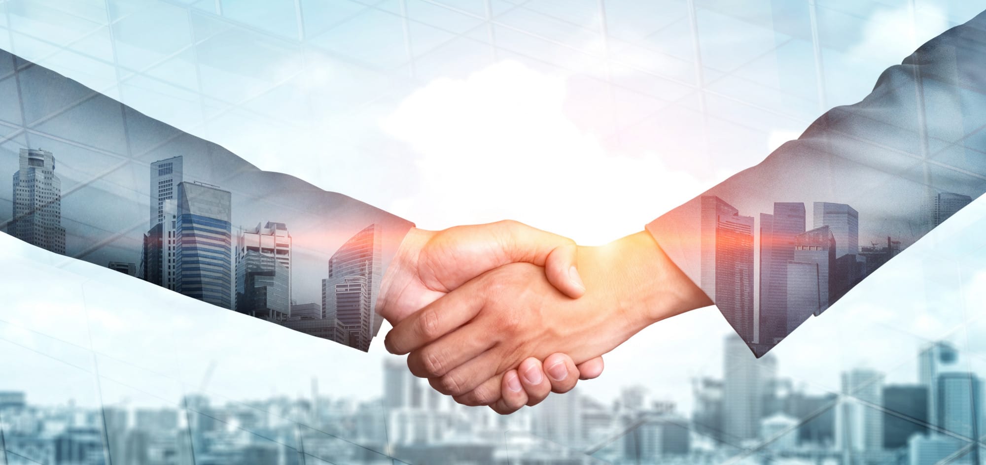 Partnership handshake